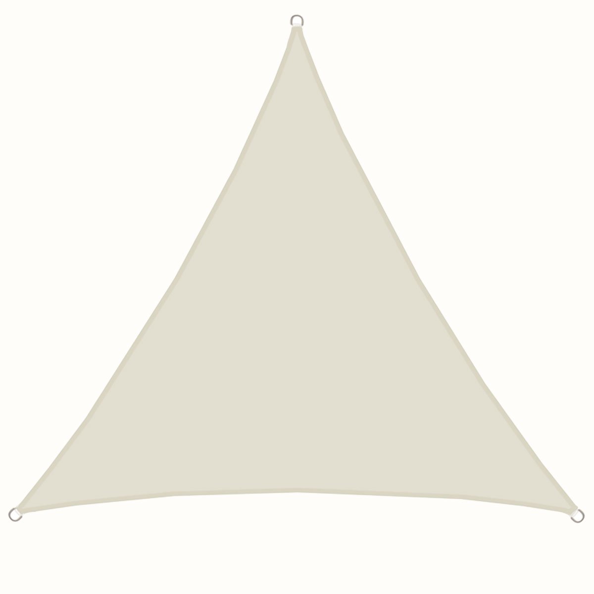 AMANKA UPF50+ Voile d'ombrage UV - 4x4x4 Polyester Triangle Protection Solaire - Toile Hydrofuge