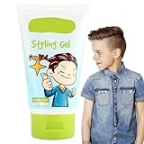 Gel De Pelo Para Niños, 125 Ml Gel De Peinado De Pelo Para Niños, Cera Fijadora Cabello, Gel Moldeador Para Cabello, Gel Para El Cabello De Bebé De Fijación Fuerte Para Todos Los Estilos De Cabello