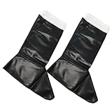 [TEHAUX] サンタクロースコスプレブーツカバー レザー素材 装着快適 写真撮影用アクセサリー クリスマスパーティー衣装小道具 1組