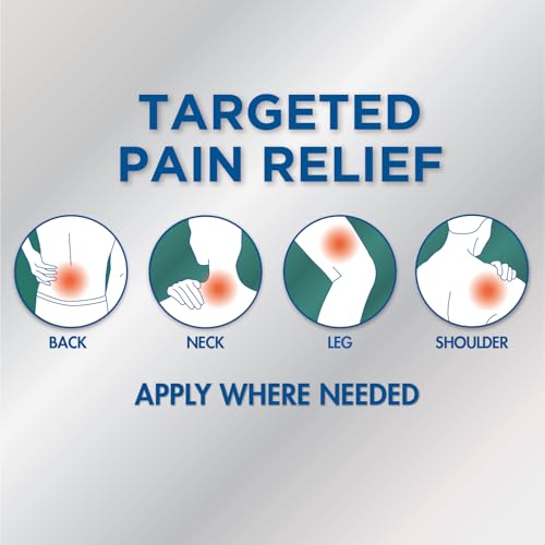 Image of Thera|Care Maximum Strength OTC Pain Relief Patch | 4% Lidocaine Patch | 3.9 inch x 5.5 inch | 6-Count Box