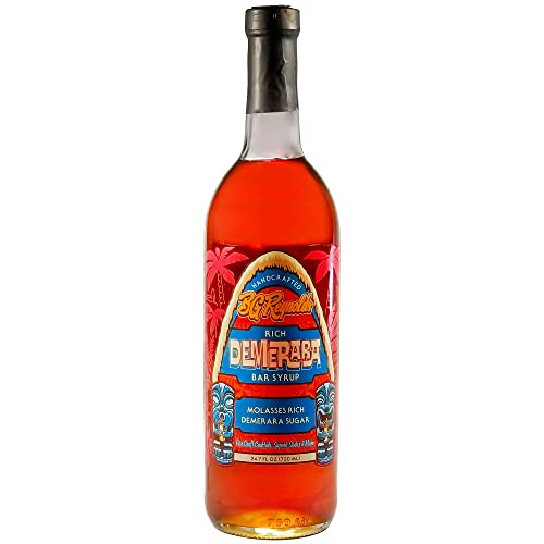 Bg Reynolds Natural Tiki Cocktail Cane Syrup, Rich Demerara, 750 Ml, No Preservatives #TOP4