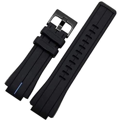 Bracelet de rechange pour Timex Watch T2N721 en silicone finition premium