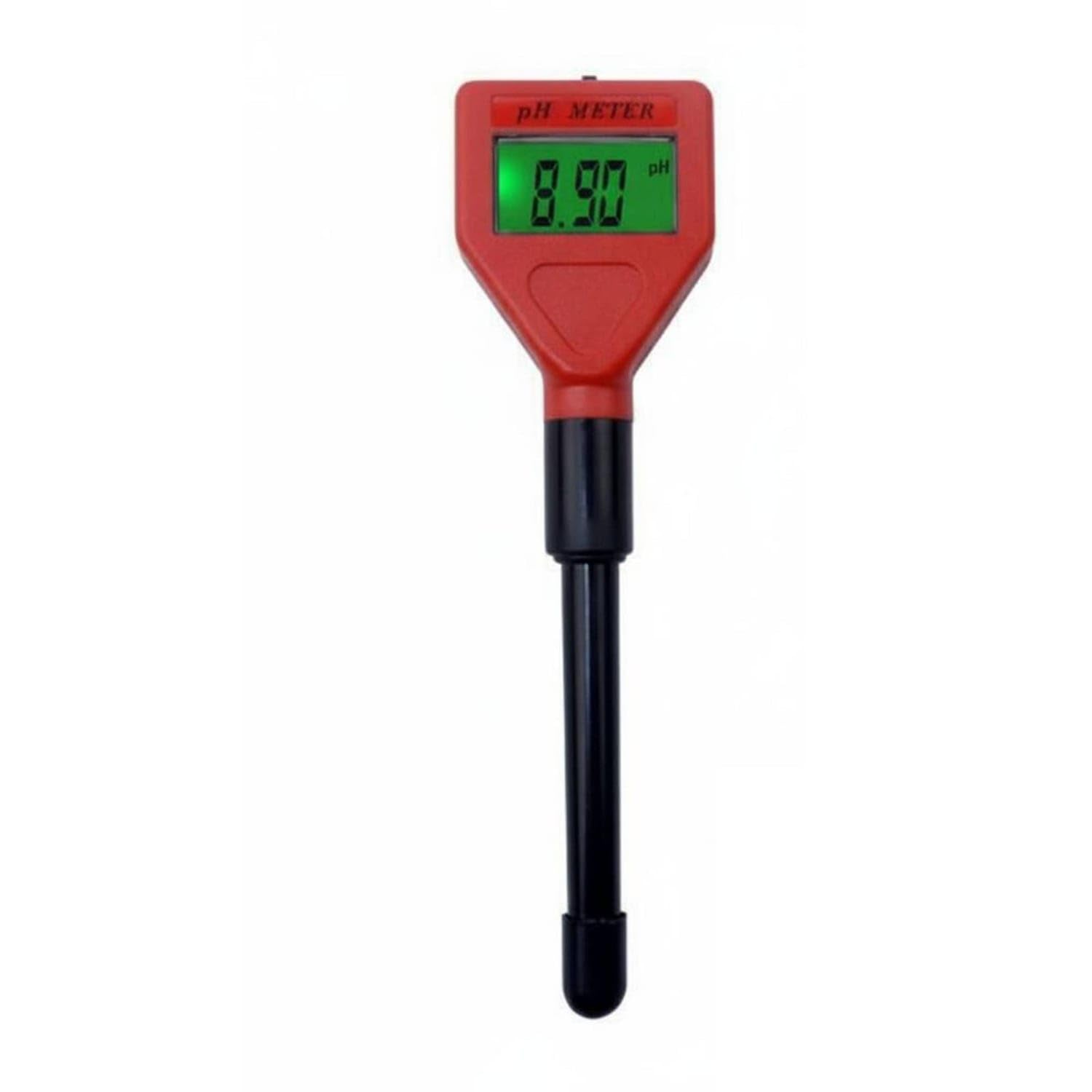 lcd display digital ph meter automatic temperature compensation pen-design ph tester hold function portable acidity meter for aquarium hobbyists, pool owners, gardeners,