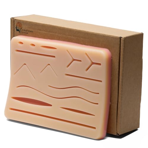 HFD-240 Dual Mesh Suture Pad | 240g, 12mm, 3-Layer RealSkin+ | Hi...