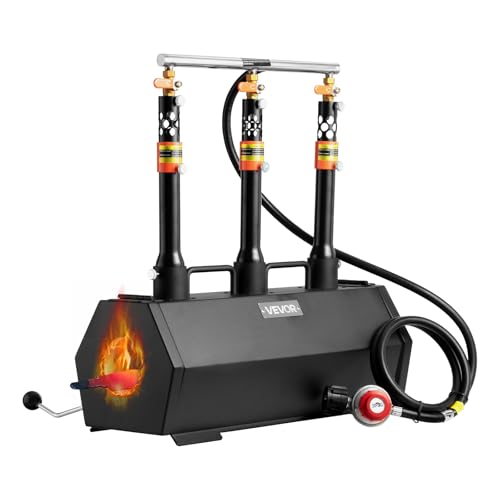 VEVOR 3-Burner Portable Propane Forge