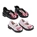 Colcolo Lot de 2 paires de chaussures plates en polyuréthane avec nœud pour poupée Momoko de 12"