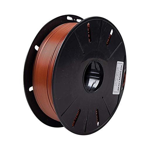 Image of Tesseract Premium PLA + 1.75mm 3D Printing Filament | Dimensional Accuracy + /- 0.03mm | Compatible with Most FDM Printers | 1 KG 3D Printer Filament - PLA Copper (Quantity 1)
