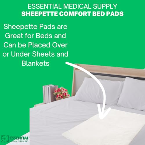 image for Essential Medical Supply Sheepette Synthetic Lambskin Bed and Furnitur