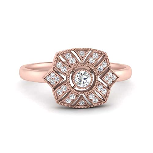 Bague infini en or 14k et pierre précieuse personnalisable pour femme