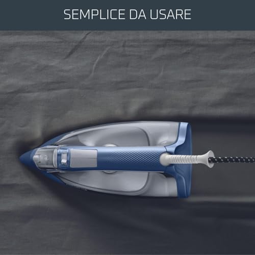 Rowenta Ferro da Stiro Effective DX1636, Potenza 2400W, Emissione Vapore fino a 40 g/Minuto, Colpo Vapore 120 g/Minuto, con Serbatoio dell'Acqua e Piastra Antigraffio, per Risultati Duraturi - Immagine 5