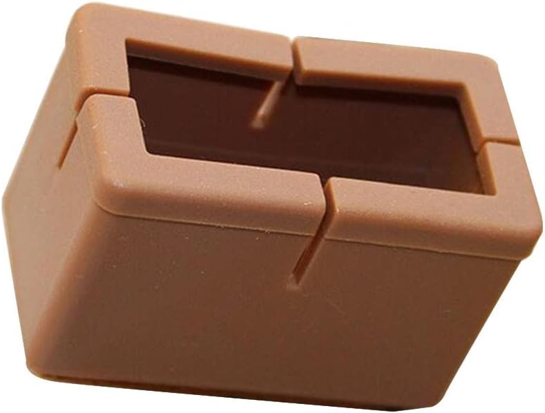 MERISHOPP®10 Pieces Table Chair Leg Floor Protectors Rectangular S|Home & Garden | Furniture | Other Home Furniture