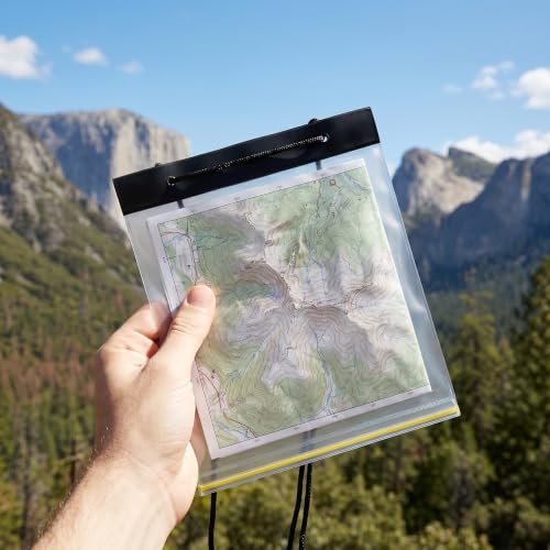 Luxshiny 2pcs Bolsa seca impermeable para mapas - 12x11" para kayak y navegación miniatura 5