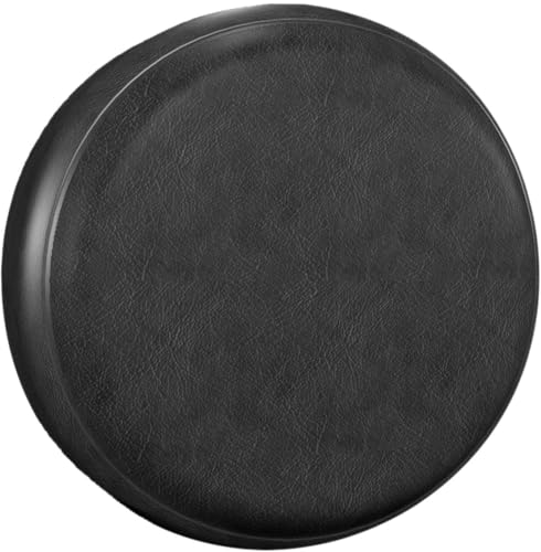 Image of Spare Tire Cover 30 inch-31 inch, Universal Fit for Jeep, SUV, RV, Trailer, Truck, Waterproof Dustproof PVC Leather Wheel Cover (Black)