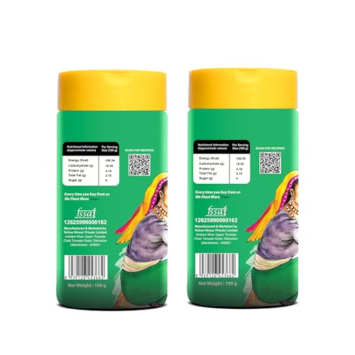 Image of Namakwali Flavoured Pahadi Salt Hing Jeera Burst (Asafoetida and Cumin) Seasoning Pack of 2 - 200 gm | Pisyu Loon Seasoning mix for Popcorn, Noodles, Salad, Raita, Juice, Fruits, Sweet Corn, Makhana and more | 100% Organic