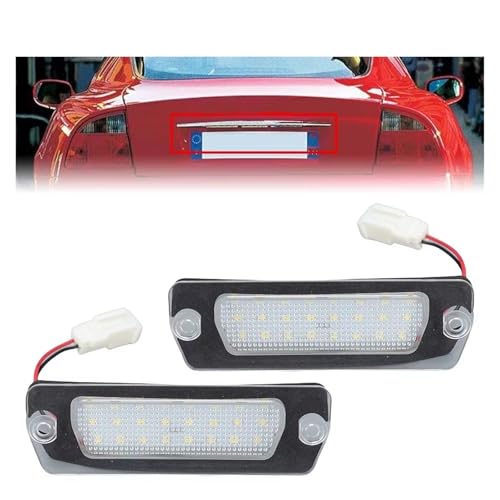 Luz LED de matrícula para Maserati sin error de bombilla fundida 2