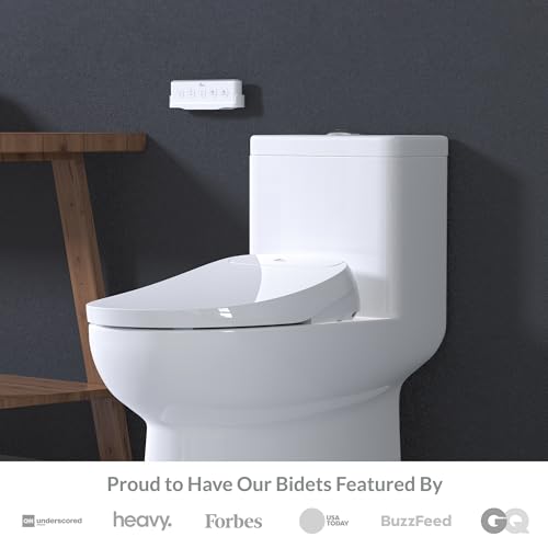 Image of Bio Bidet DLS Premium Heated Bidet Seat, Warm Water & Air Dryer, Auto Open and Slow Close Lid, Elongated