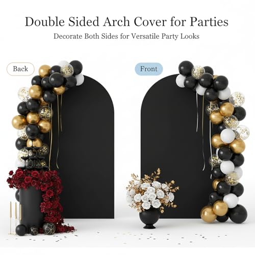 Cubierta de Fondo Arco Doble Cara 7.2FT Negra miniatura 6