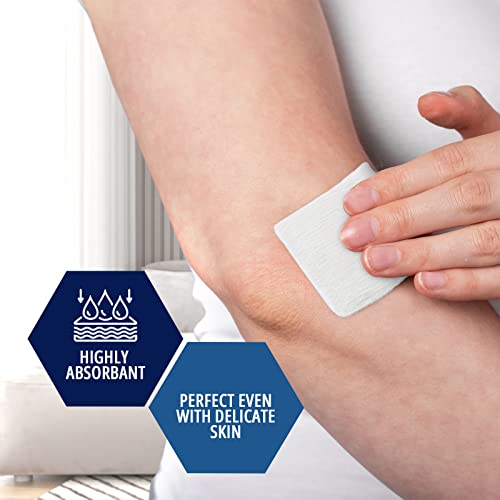 image for MED PRIDE 3x3 Sterile Medium Gauze Pads Individually Wrapped, 12-Ply A