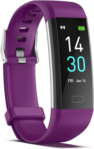 Septoui Smart Band Reloj Pulsera Actividad Frecuencia Cardíaca SpO2 Presión Arterial Sueño Calorías IP68 Reloj Inteligente, 16 Modos Deportivos Reloj Podómetro Smartwatch Mujeres Hombres