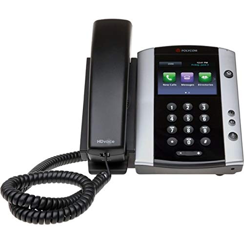 Teléfono IP Polycom VVX 501 rojo cable y montable miniatura 1