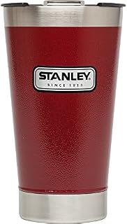 Stanley Classic Stay Chill Vacuum Insulated Pint Glass Tumbler, 16oz Stainless Steel Beer