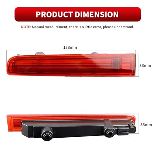 Troisième feu stop pour VW Transporter et Multivan MK VI - 2