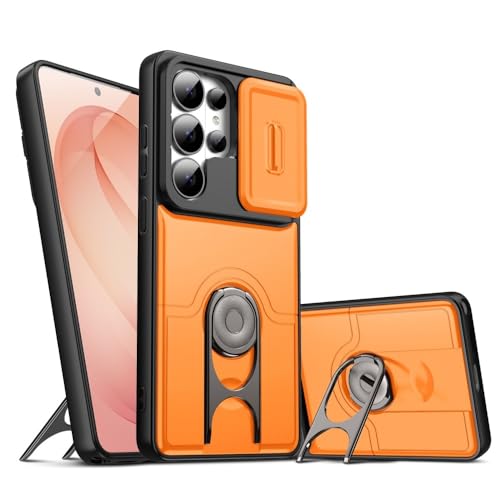 Coque rigide en silicone pour Samsung Galaxy A16 4G/5G couleur orange