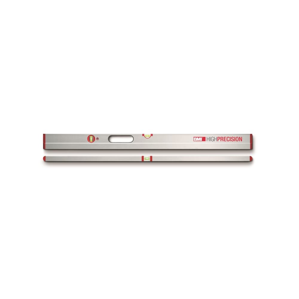 Bmi Silver/Red 695120Edm-R1000 Alu-Spirit Level "High Precision" 120 Cm With Magnet,