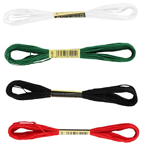 ARTIBETTER 72Pcs Fio para Bordar Fios de Ponto Cruz da Amizade Pulseiras Fio de AlgodÃ£o para Bordar