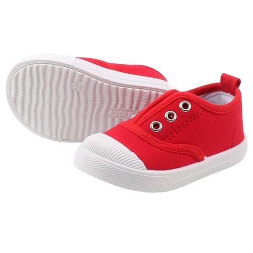 Toddler Shoes Baby Girl Sneaker Kids Boy Casual Canvas Slip on Walking Shoes Lightweight3