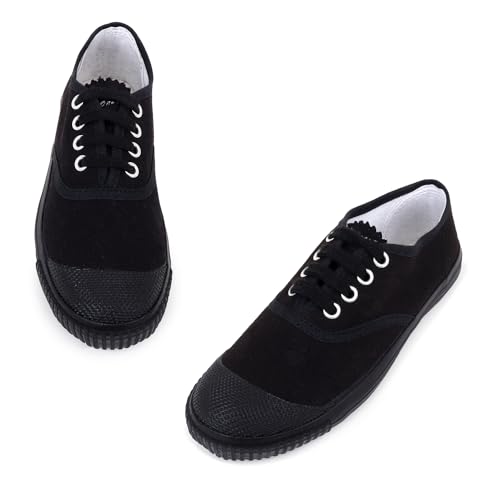 Image of SCHOOL BIRDS Tennis Shoe for Adult Boys and Girls | PT Canvas Uniform School Shoe