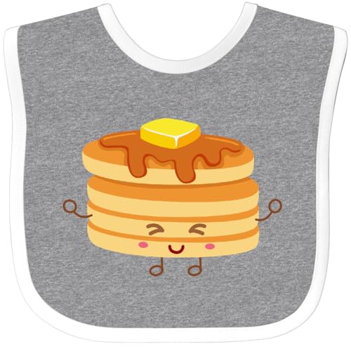 inktastic Happy Stack Of Pancakes Baby Bib