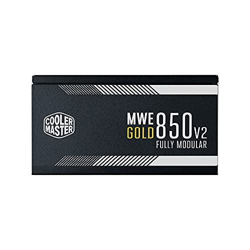 Alimentation PC 850W Cooler Master MWE Gold V2 bloc modulaire 80 Plus Gold ATX