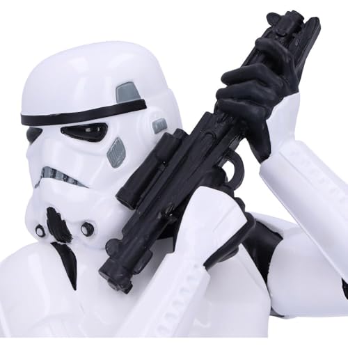 Busto de Stormtrooper de resina compacto que ahorra espacio en vitrinas 7