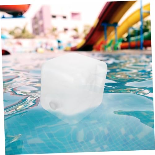 2 bolsas de peso para escalera de piscina blanca miniatura 2