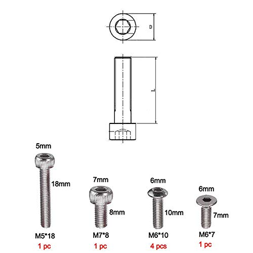 Baglaum Kit de extrusora, alimentação de unidade extrusora de alumínio de substituição para 3/3 Pro