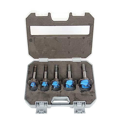 Set de 5 brocas para madera 15-35mm ajustables miniatura 3