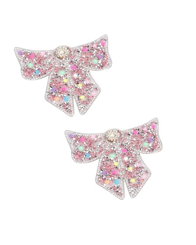 Image of ZGMYC Sparkly Rhinestones Metal Chain Nipple Cover with Tassel, Reusable Adhesive Pasties Sexy Bra Body Chain