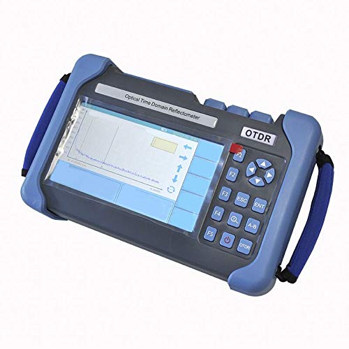 GAOTek OTDR, Fiber Optic Cable Tester, 7-inch Anti-Reflection LCD Screen, Optical Time Domain Reflectometer Visual Fault Locator VFL,Rugged,Supports Multi-Language,Wavelength 1310/1490/1550|OTDR-115-C