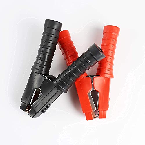 Pure Copper 1500A Jumper Cable Clamp,Heavy Duty Battery Cable Clamp Replacement (Black + Red) 2PCS by 4Bang - Image 9
