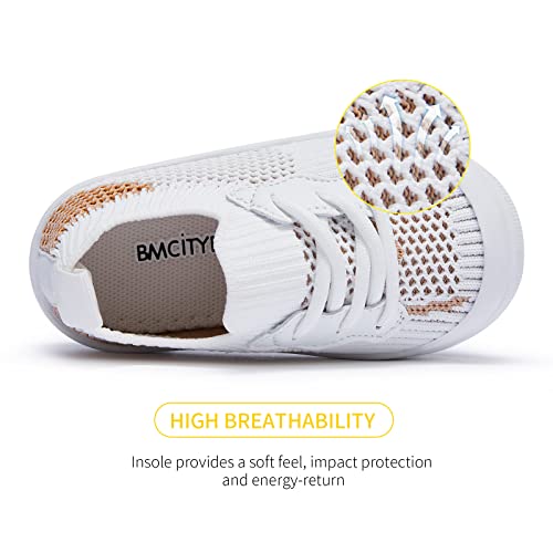 Image of BMCiTYBM Baby Sneakers Girls Boys Lightweight Breathable Mesh First Walkers Shoes 6-24 Months