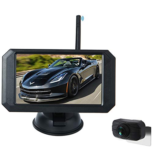 Best Deal 5 Inch HD Digital Wireless Backup Camera System IP68 Waterproof Color Monitor Kit for Trucks Cars Hitch Rear Stable 1080P Best Deal 5 Inch HD Digital Wireless Backup Camera System IP68 Waterproof Color Monitor Kit for Trucks Cars Hitch Rear Stable 1080P
