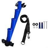 Aufbewahrungslösung für Schwimmbadzubehör, 5 Löcher/4 Löcher für organisierte Pool-Artikel (4 Löcher)