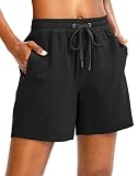 YYV Women's 5" Hiking Golf Shorts Quick Dry Athletic Shorts for Summer Outdoor Casual with Pockets(B