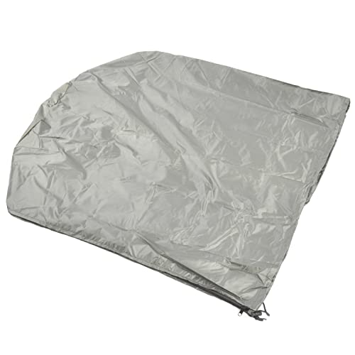 Outdoor Heater Cover Strong Protection Design Waterproof Sunproof Rainproof Patio Heater Dustproof Cover for Courtyard, Garden Heater Cover for Terrace (Beige)