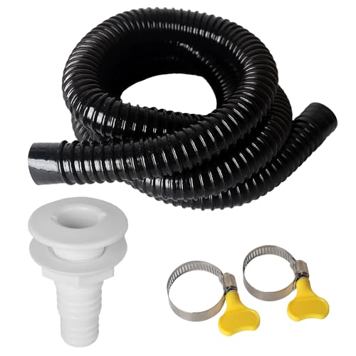 Lxngyi 1-1/8 Boat Bilge Pump Hose Kit Bilge Pump Hose Installation Kit
