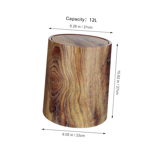 Cabilock caneca de basura rectangular con tapa miniatura 2