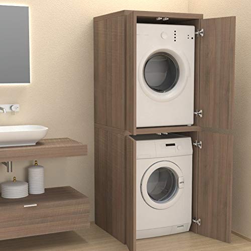 Ve.Ca. Mobile colonna con ante Coprilavatrice in