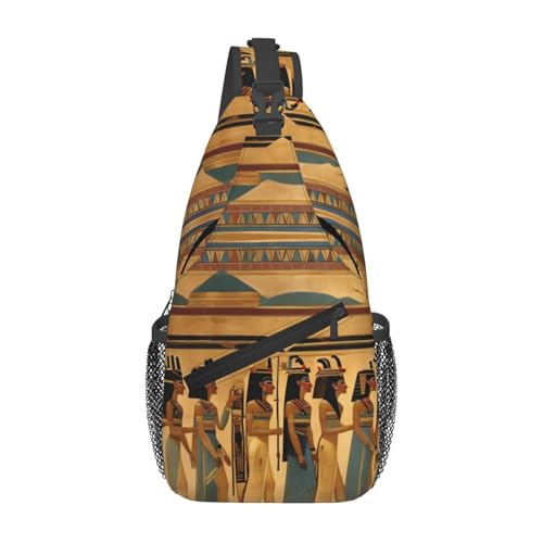 Bolso bandolera con estampado Mujeres en Egipto antiguo