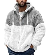 Herren Y2K Pelz-Kapuzenjacke – Oversize Mit Fleecefutter Für Winter & Streetwear